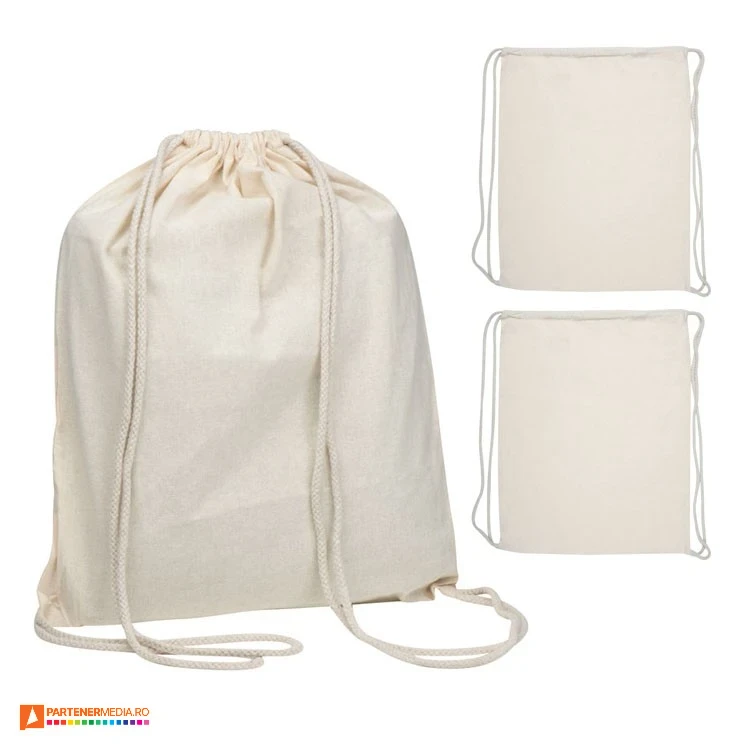 rucsacuri drawstring din bumbac cu snururi duble 63466