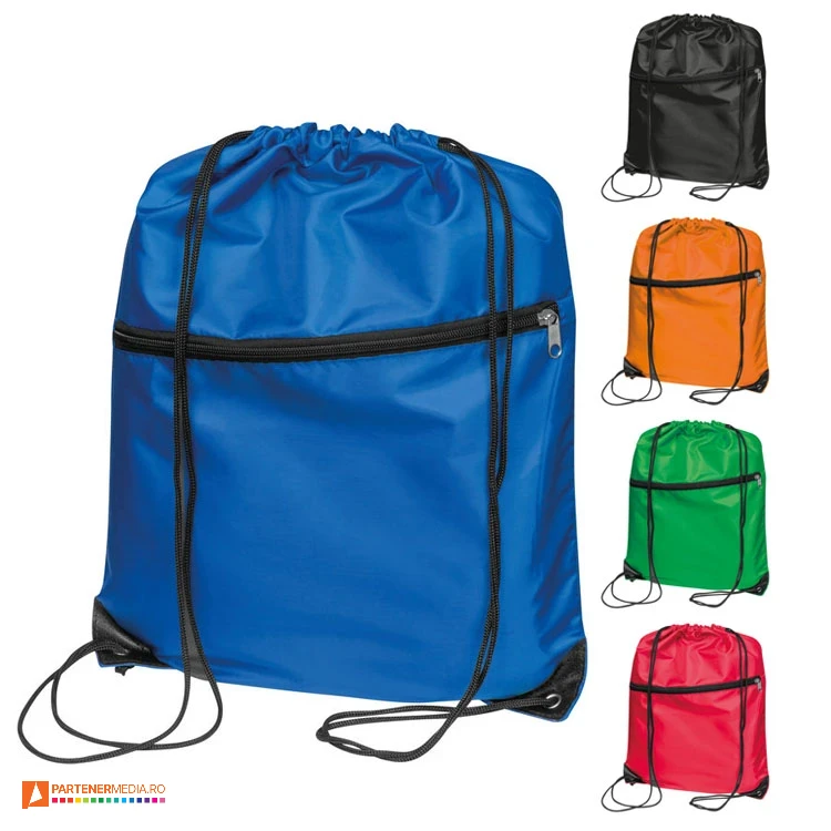 rucsacuri drawstring cu buzunar frontal cu fermoar 63718