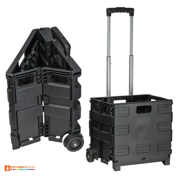 cutii troler din plastic cu 2 roti 63861 poza 1