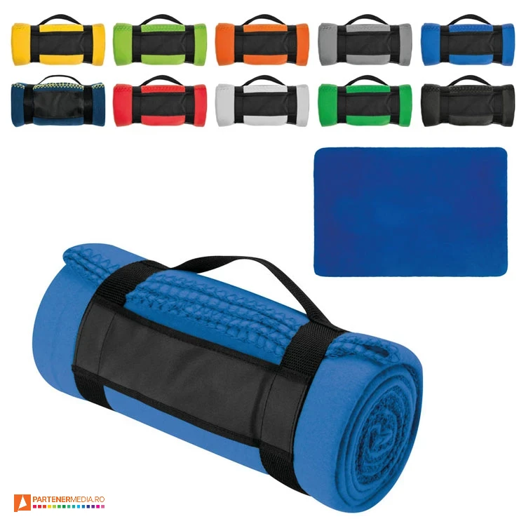 paturi promotionale colorate cu husa de tranport 66902 poza 1
