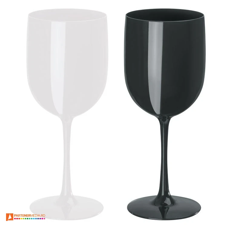 pahare cu picior promotionale din plastic 81461