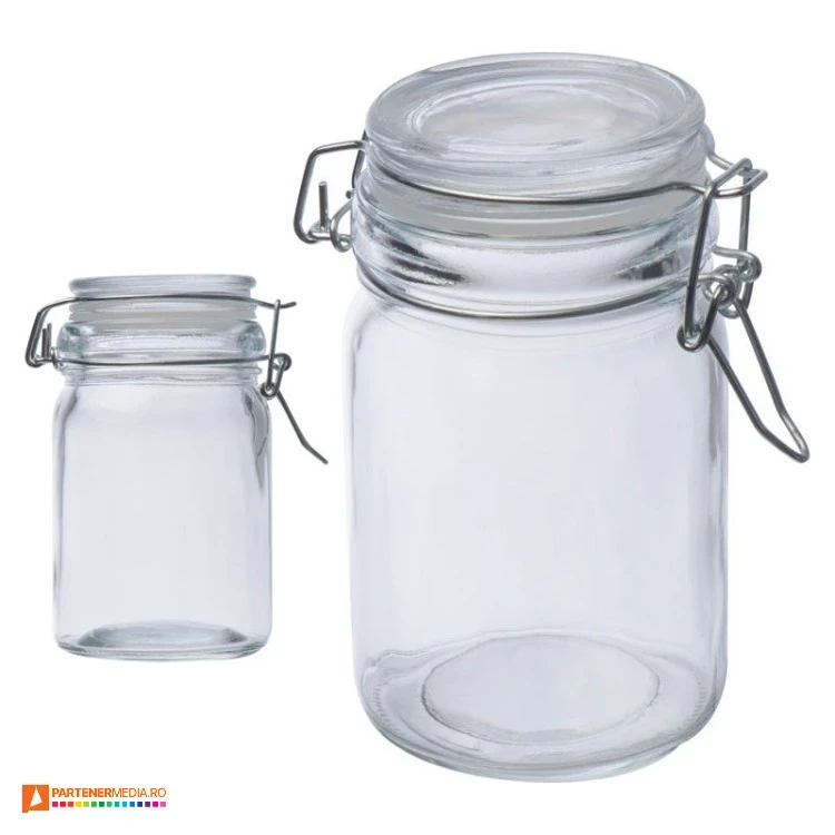 borcane promotionale din sticla de 200 ml 82623 borcane promotionale din sticla de 200 ml 82623 poza 1