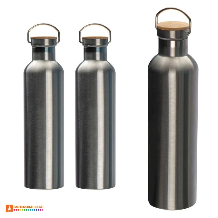 bidoane metalice de 1 litru din otel inoxidabil 8358007