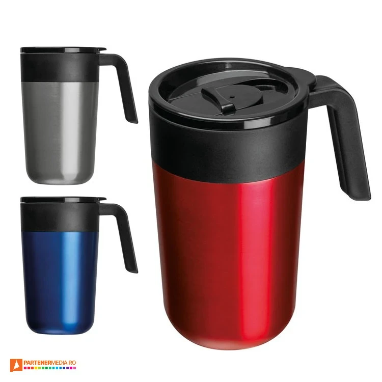cani termoizolante de 400 ml cu maner drept 83769