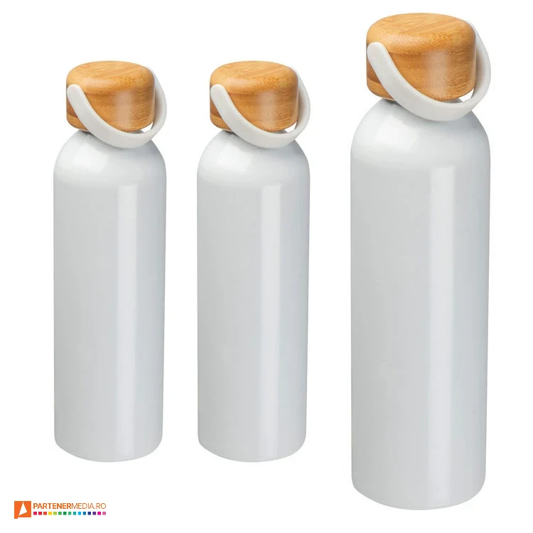 bidoane albe din aluminiu reciclat de 600 ml 83783