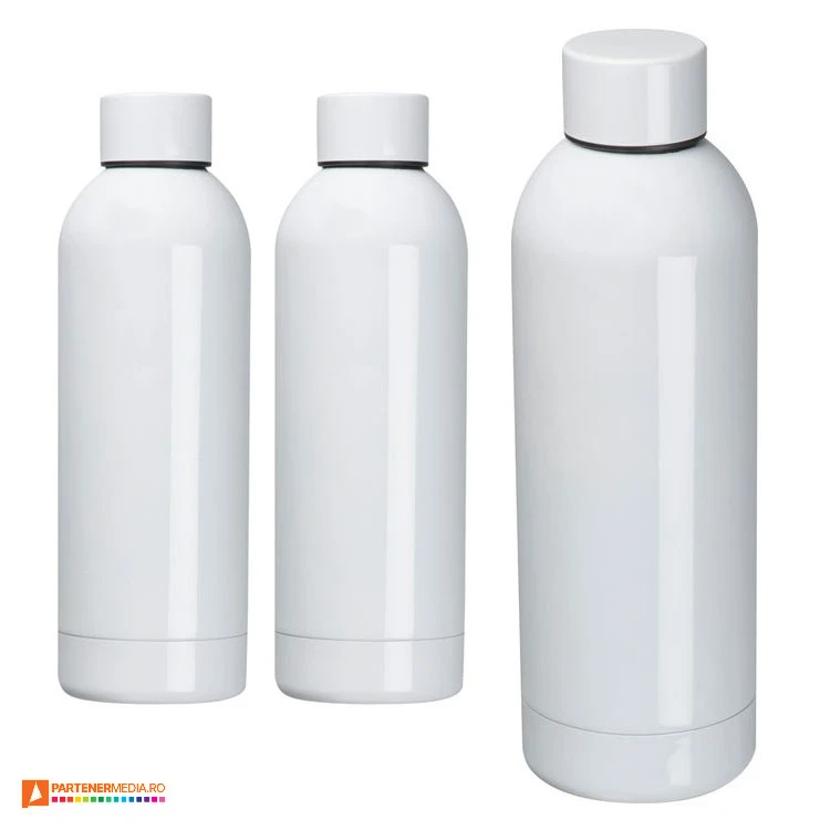 Sticle promotionale termoizolante cu suprafata sublimabila si capacitate de 500 ml sticle metalice termoizolante de 500 ml sublimabile 8382406