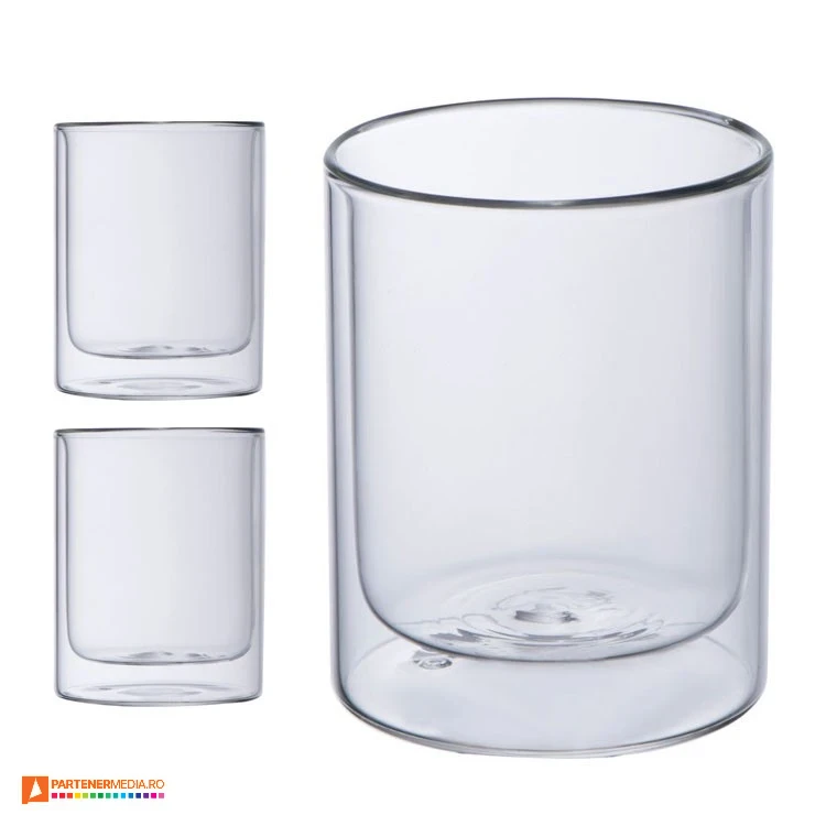 pahare promotionale din sticla cu pereti dubli 83850