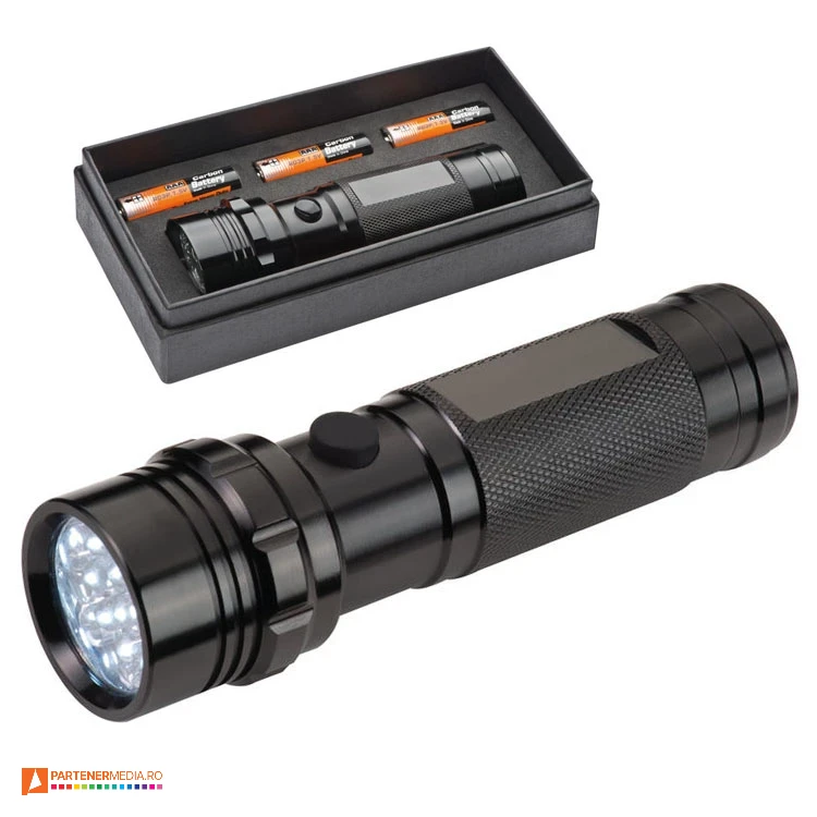 lanterne promotionale metalice cu 14 led uri 88422 poza 1