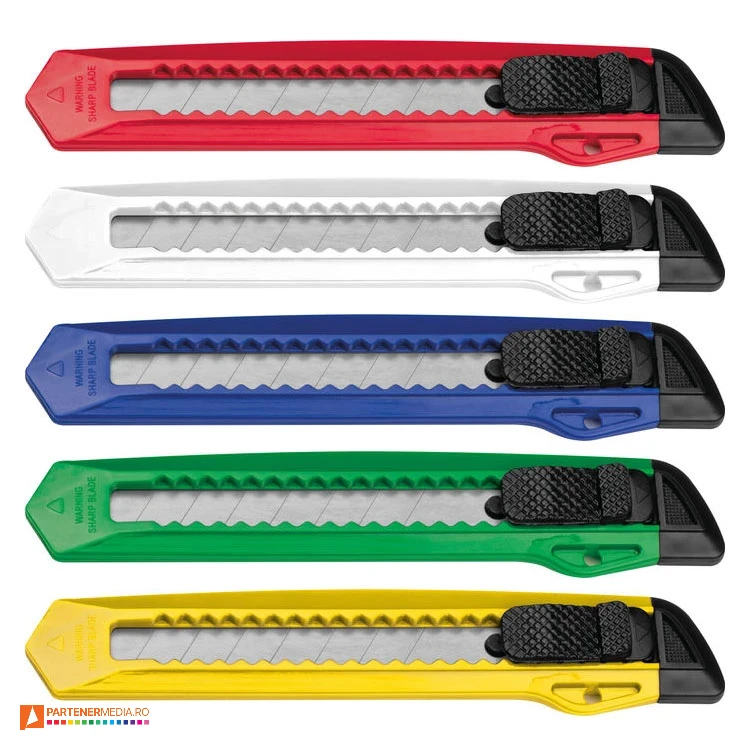 cuttere promotionale din plastic cu lama lata 98001 poza 1