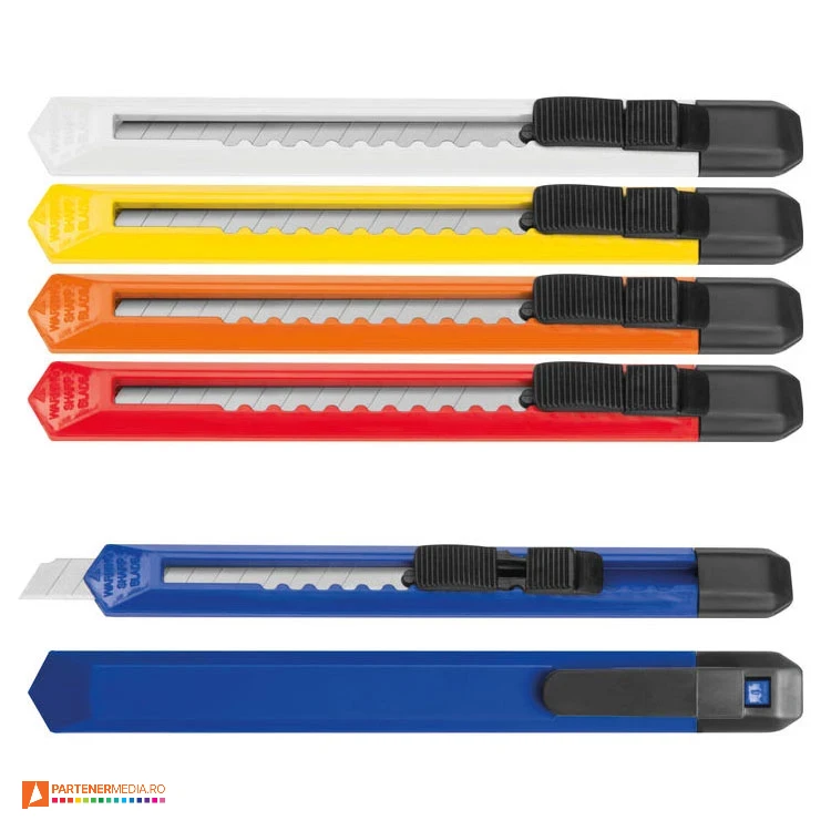 cuttere promotionale din plastic cu lama ingusta 89003 poza 1