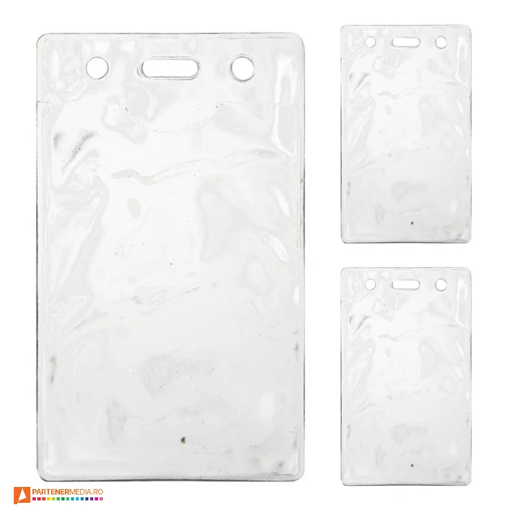 ecusoane transparente verticale pentru lanyard uri 91589 poza 1