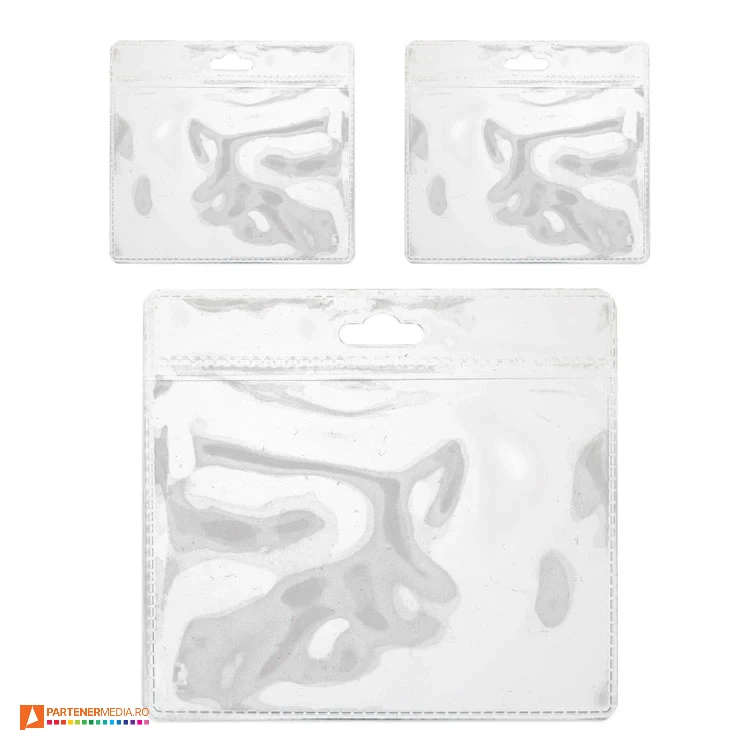 ecusoane transparente orizontale pentru lanyard uri 91591 poza 1