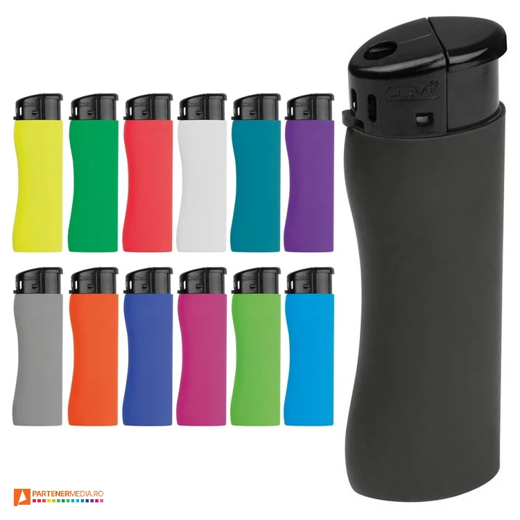 brichete promotionale colorate cu suprafata cauciucata 93777 poza 1