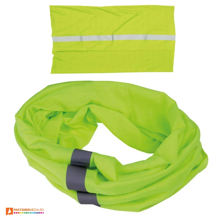 bandane tubulare cu banda reflectorizanta 94944 poza 1