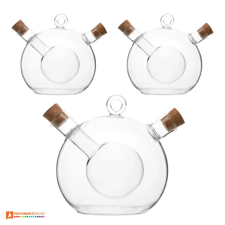 oliviere duble promotionale din sticla nami poza 1