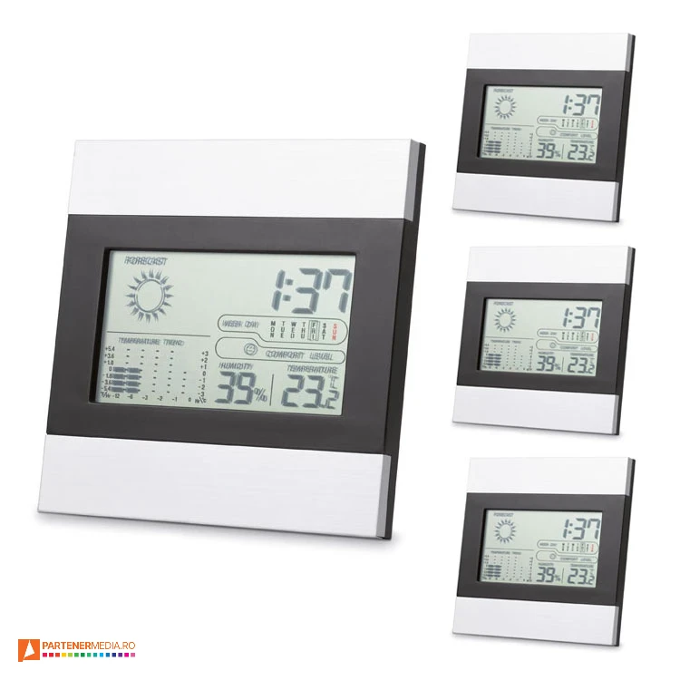 statii meteo de interior cu carcasa din plastic it3575 poza 1