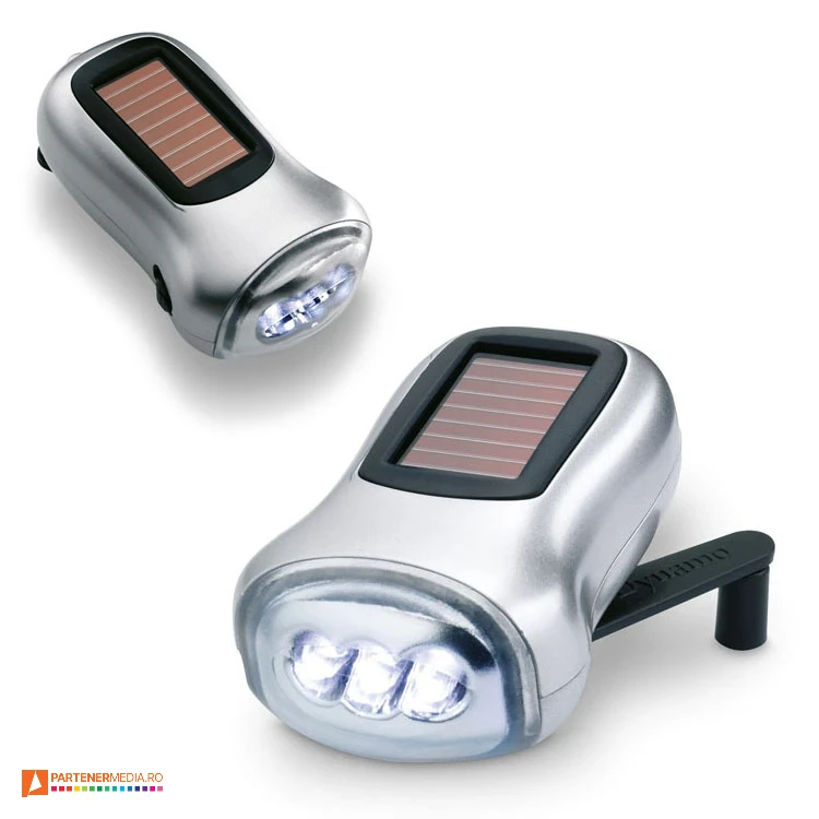 lanterne led cu dinam si baterie solara kc7130 lanterne led cu dinam si baterie solara kc7130 poza 1