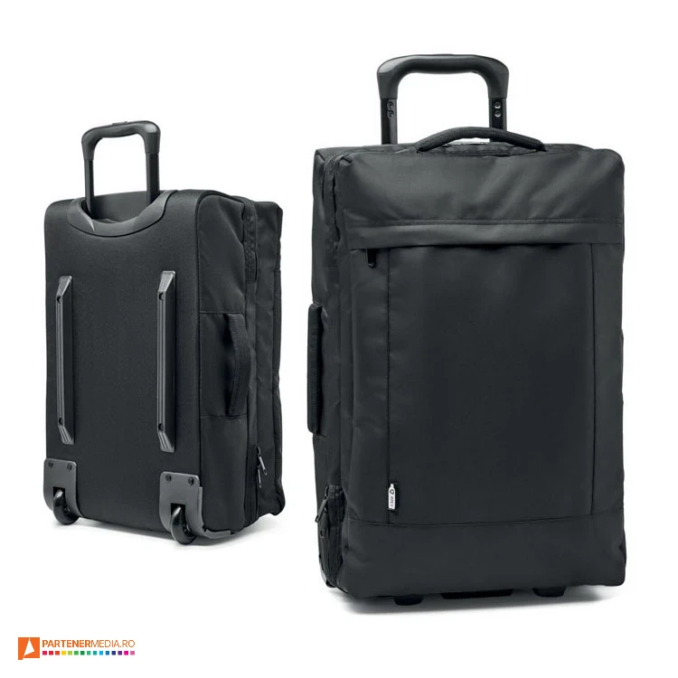 trolere promotionale din poliester cu 2 roti mo2055 poza 1