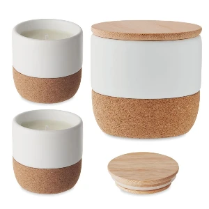lumanari ceramice parfumate cu capac din lemn mo2061
