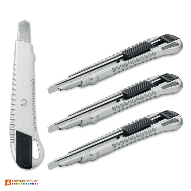cuttere metalice promotionale cu lama subtire mo2138