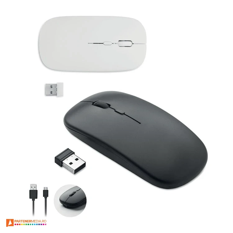 mouseuri wireless promotionale cu baterie usb mo2222 mouseuri wireless promotionale cu baterie usb mo2222 poza 1
