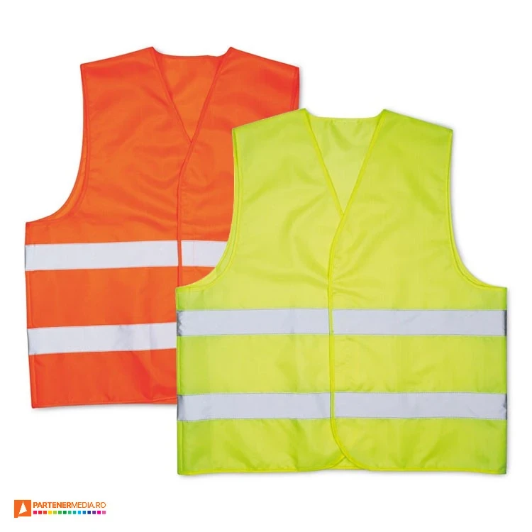 veste unisex reflectorizante cu design clasic mo2243