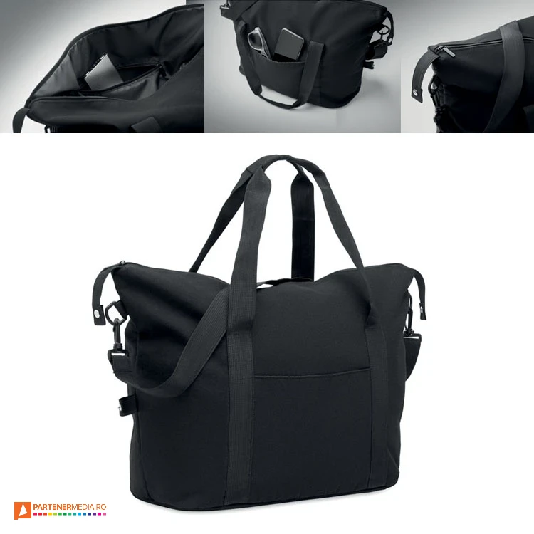 genti negre promotionale de voiaj din materiale reciclate mo2306 poza 1