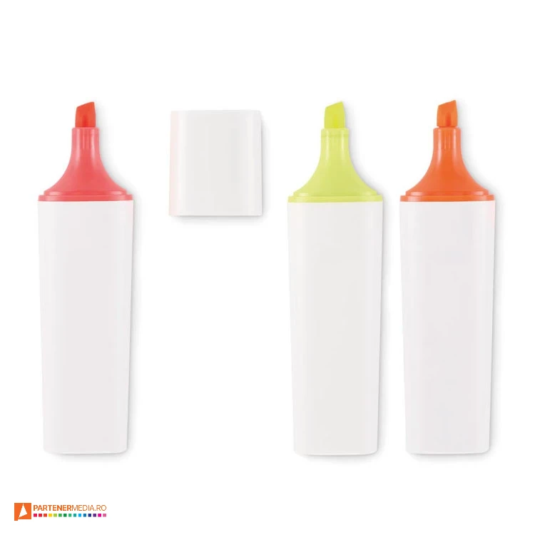 markere albe promotionale din plastic mo2427 poza 1