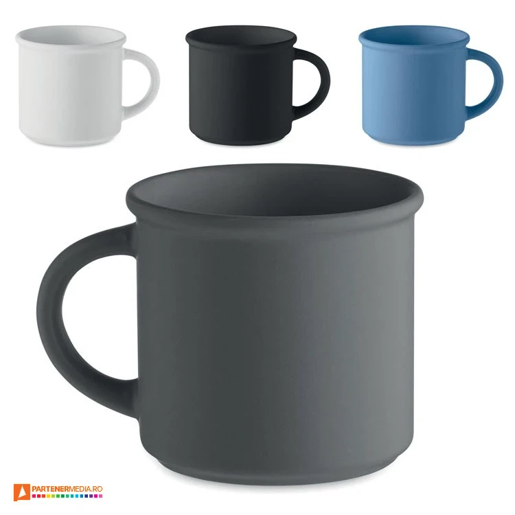 cani ceramice cu design vintage si capaciate de 300 ml mo2455 poza 1