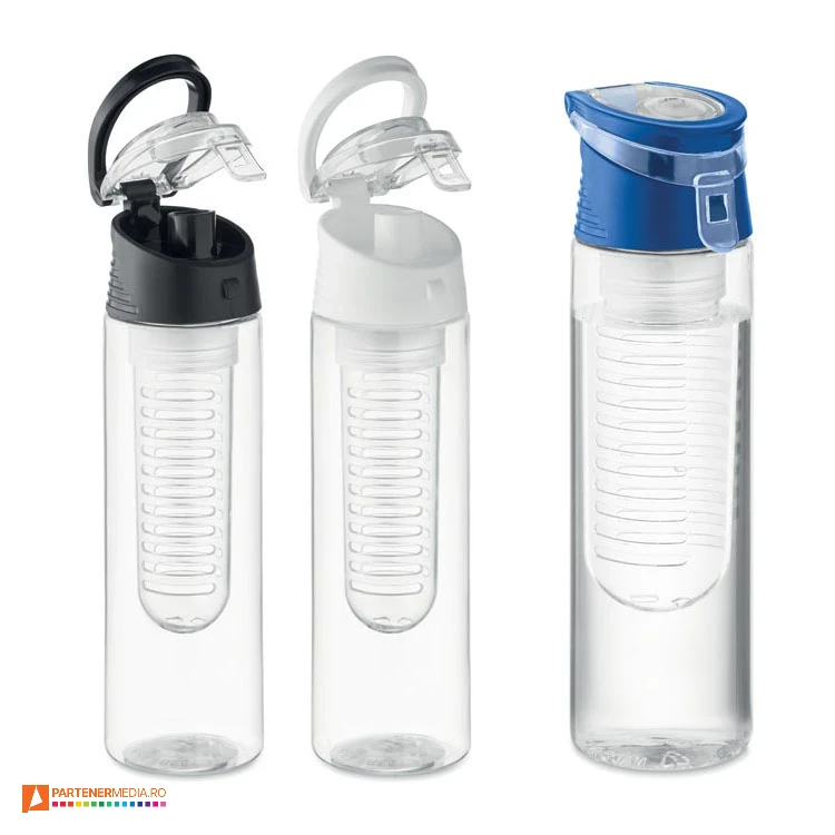 sticle din pet reciclat cu infuzor de fructe detasabil mo2470