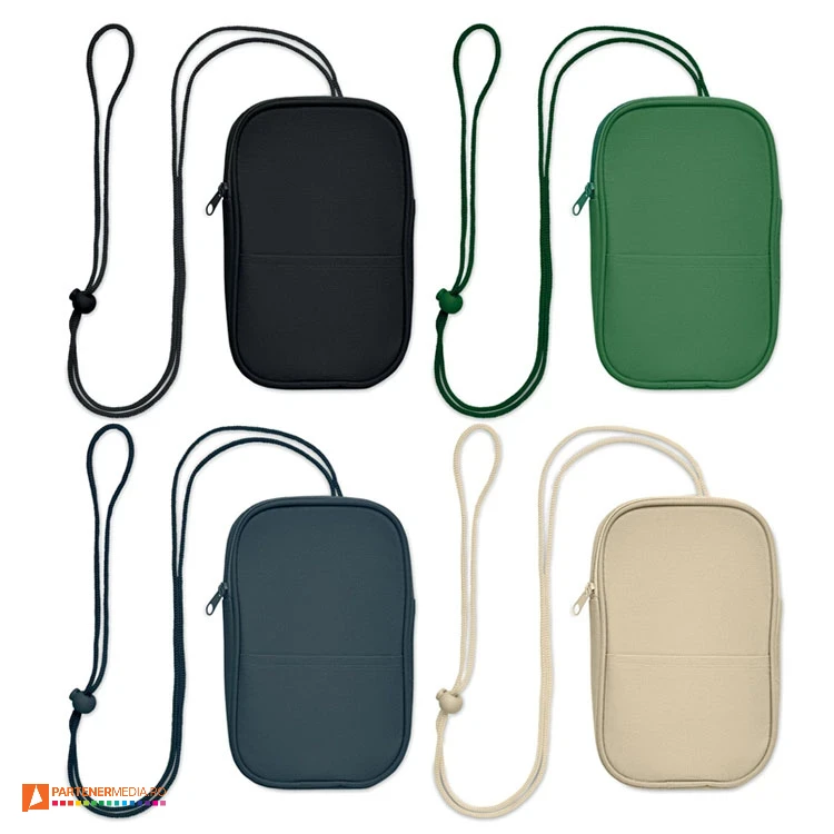 borsete din poliester reciclat cu snur crossbody mo2675 poza 1