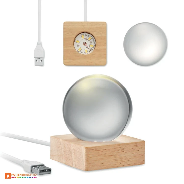 globuri din sticla cu lumina ambientala mo2689 poza 1