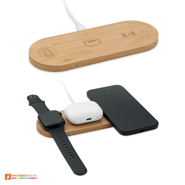 statii de incarcare wireless pentru ceasuri telefoane si casti audio mo2729