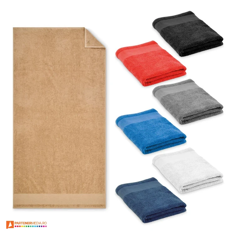 prosoape colorate promotionale din bumbac de 70 x 140 cm mo2766 poza 1