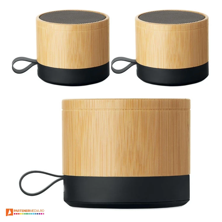 boxe audio promotionale din lemn de bambus mo2801