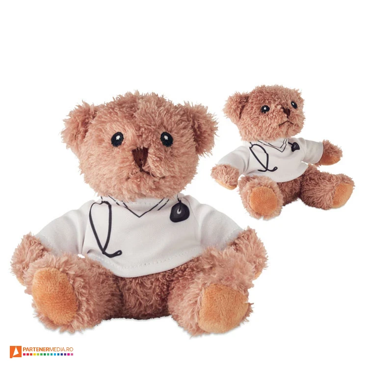 ursulet din plus cu uniforma de doctor mo2838 poza 1