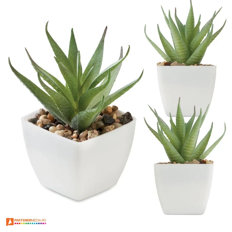 ghivece promotionale decorative cu flori artificiale mo2852 poza 1