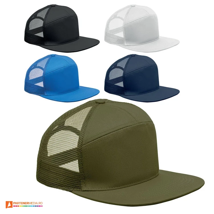 sepci promotionale din bumbac cu parasolar drept mo2866 poza 1