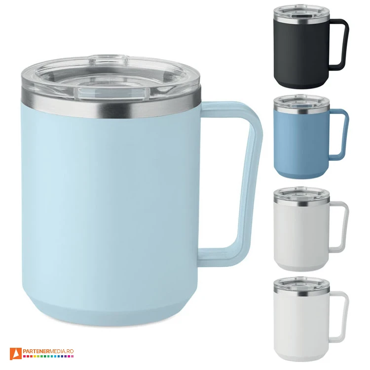 cani promotionale termoizolante cu design clasic de 400 ml mo2900
