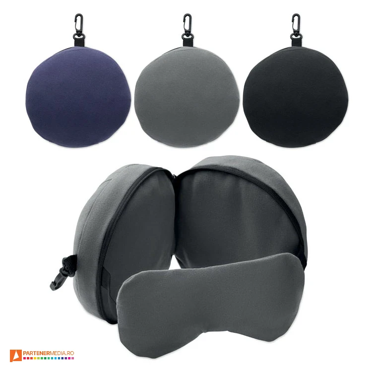 perne de calatorie cu masca de ochi mo2907 poza 1