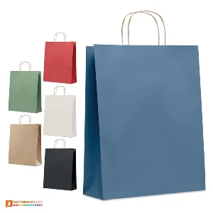 sacose mari colorate din hartie reciclata mo6174
