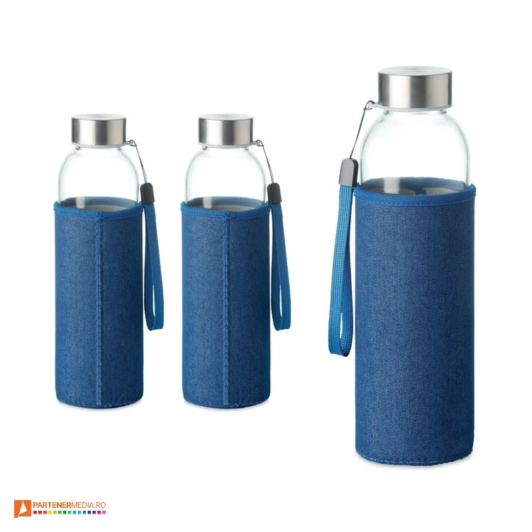 sticle de baut de 500 ml cu husa denim mo6192