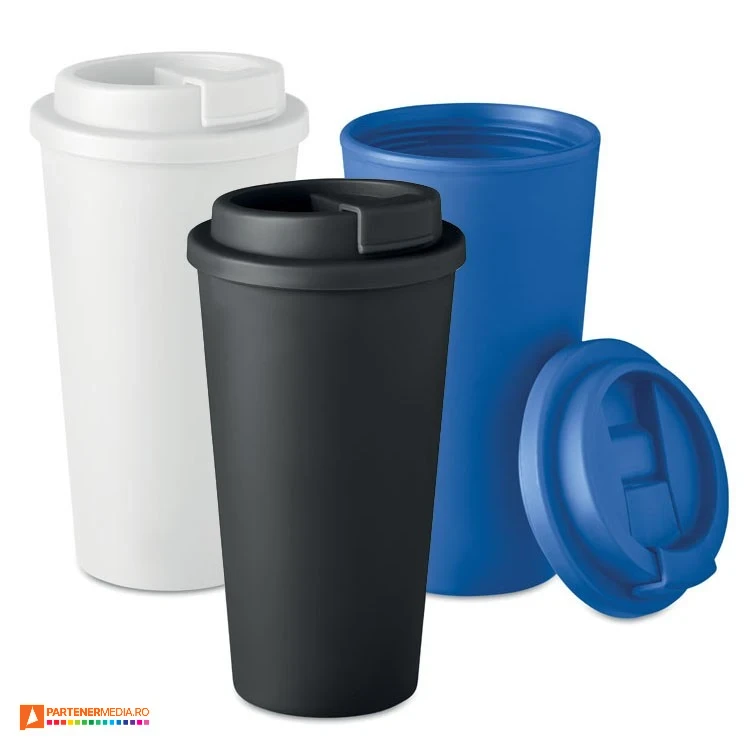 pahare tumbler din plastic cu capacitate de 450 ml mo6244