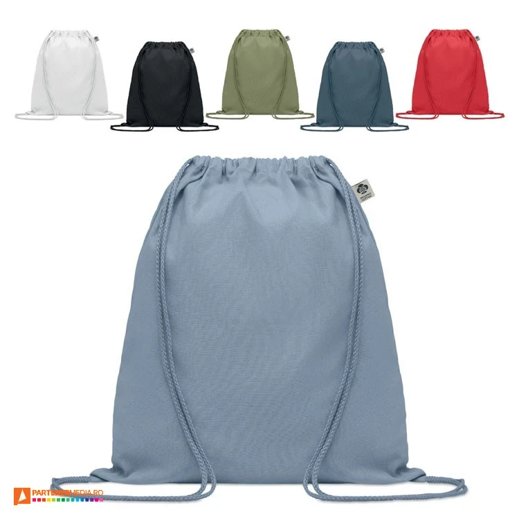 rucsacuri drawstring din bumbac organic mo6355