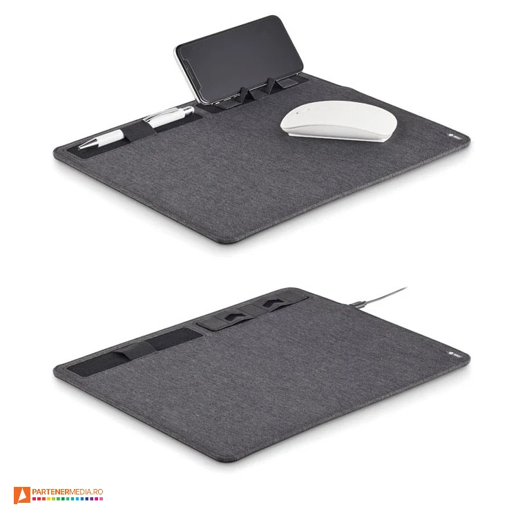 mousepad uri promotionale cu incarcator wireless si suport de telefon mo6416 mousepad uri promotionale cu incarcator wireless si suport de telefon mo6416 poza 1