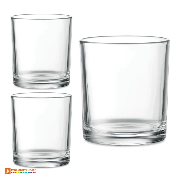 pahare promotionale din sticla de 300 ml mo6460