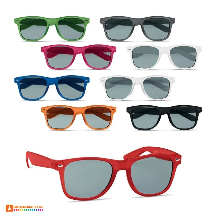 ochelari de soare colorati din plastic reciclat mo6531 poza 1