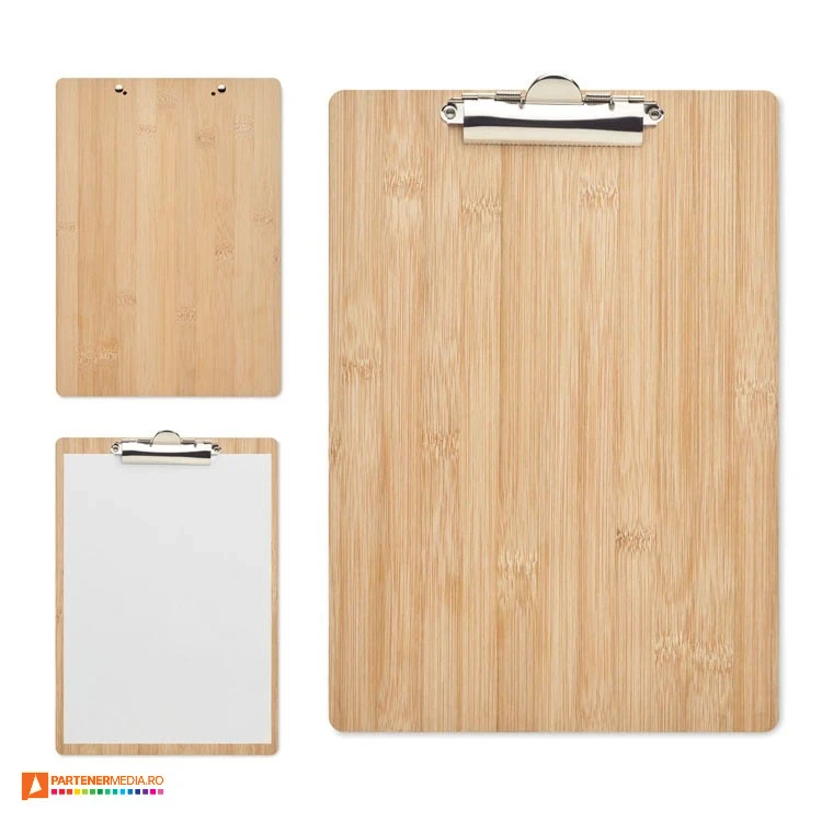 clipboard uri a4 din lemn de bambus mo6535 poza 1
