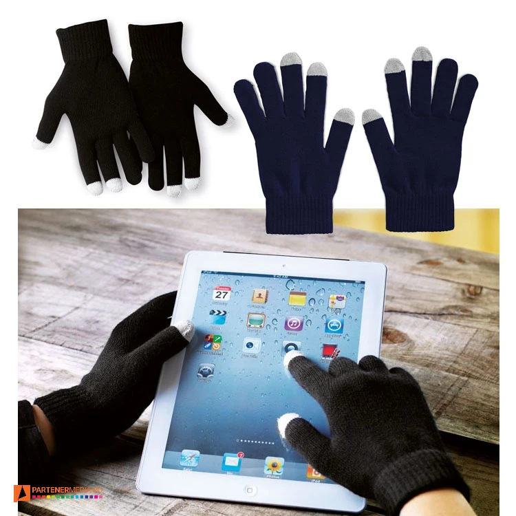 manusi promotionale cu varfuri pentru ecrane touch mo7947