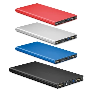 powerbank uri promotionale din aluminiu reciclat de 8000 mah mo8839